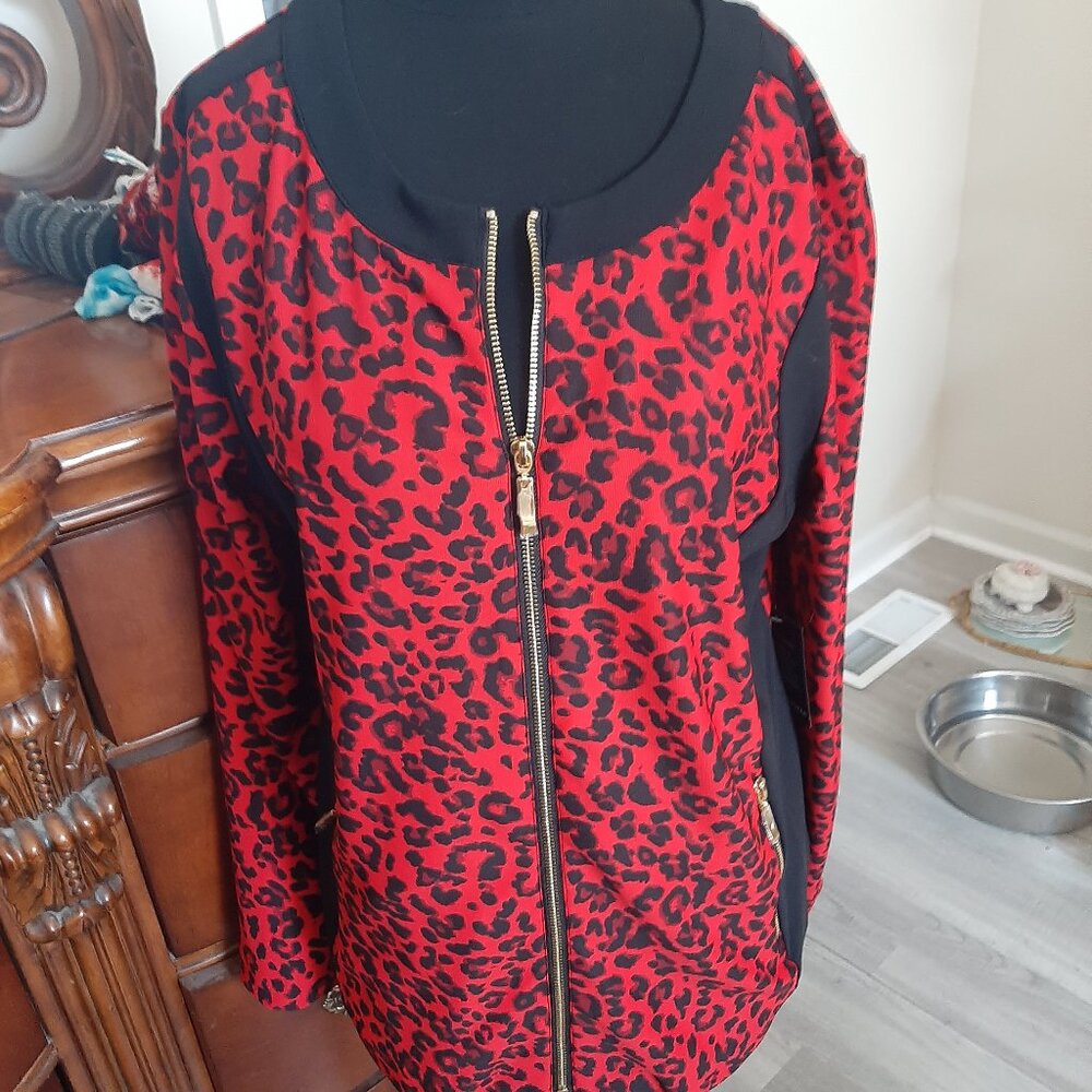 BOSTON PROPER 2 Piece Set, New With Tags XL Elastic Waist, Flowing Black Pants